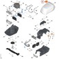 Targhetta RMA 750 V WA709671500 ORIGINALE STIHL Targhetta RMA 750 V WA709671500 ORIGINALE STIHL