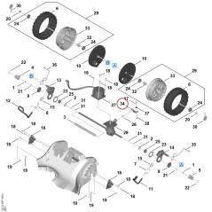 Retainer WA727042705 ORIGINAL STIHL | NewgardenParts.com