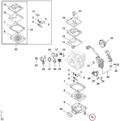 Binding head screw Z000710Z017 ORIGINAL STIHL | NewgardenParts.com