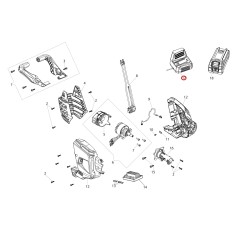 BATTERY 54300002 ORIGINAL Oleo-Mac | NewgardenParts.com