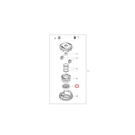 WITH SCREW 61460022 ORIGINAL Oleo-Mac | NewgardenParts.com