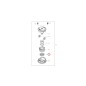 MIT SCHRAUBE 61460022 ORIGINAL Oleo-Mac