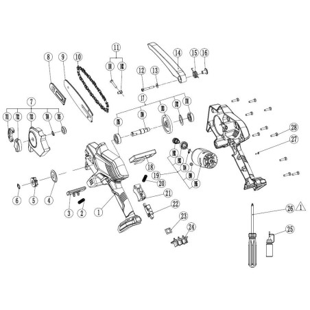 Packaged chain SHERWOOD SW40X-BL-32E 803809