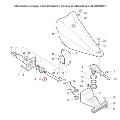Albero F1303108R ORIGINALE OLEOMAC | NewgardenParts.com