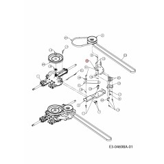 SUPPORT VARIATEUR 683-04056 | NewgardenParts.com