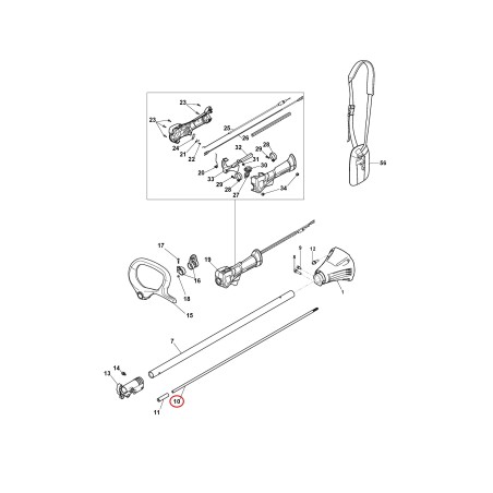 Tubo 118803141/0 ORIGINALE STIGA | NewgardenParts.com