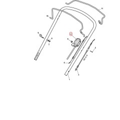 Cable Bowden 181005528/0 ORIGINAL STIGA | NewgardenParts.com