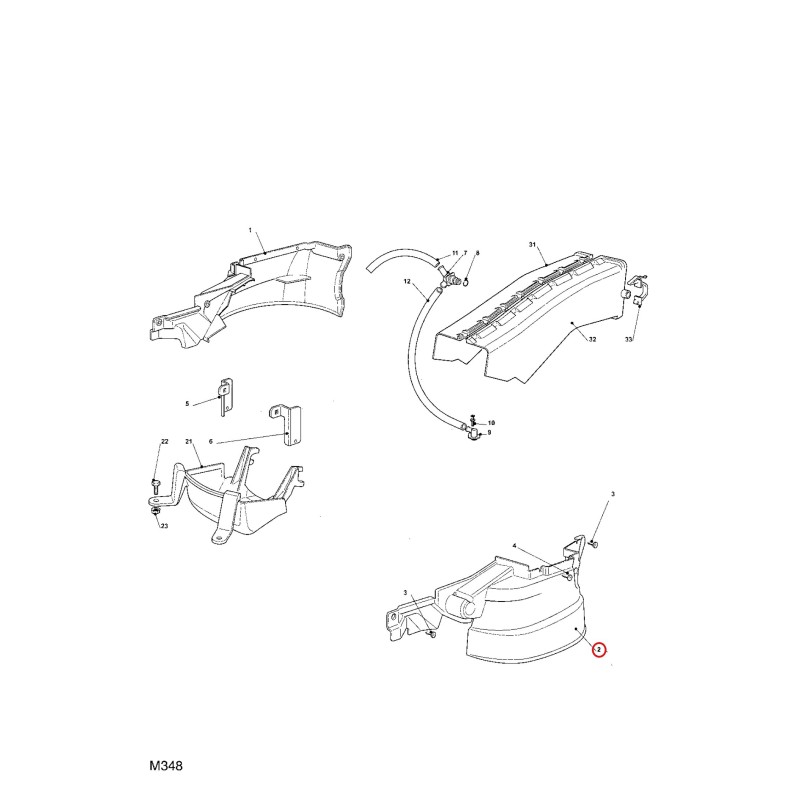 Left Belt Protection Cover 325060122/0 ORIGINAL STIGA Left Belt Protection Cover 325060122/0 ORIGINAL STIGA