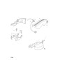 Protection de ceinture gauche 325060122/0 ORIGINAL STIGA