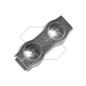 Connecteur galvanisé pour corde de Ø 6 mm R315620