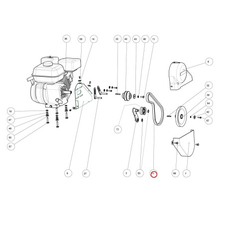 CINGHIA 5LX323K P3010031 | NewgardenParts.com