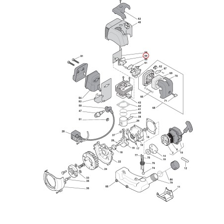 COLLECTEUR, ADMISSION 123073509/0 ORIGINAL STIGA | NewgardenParts.com
