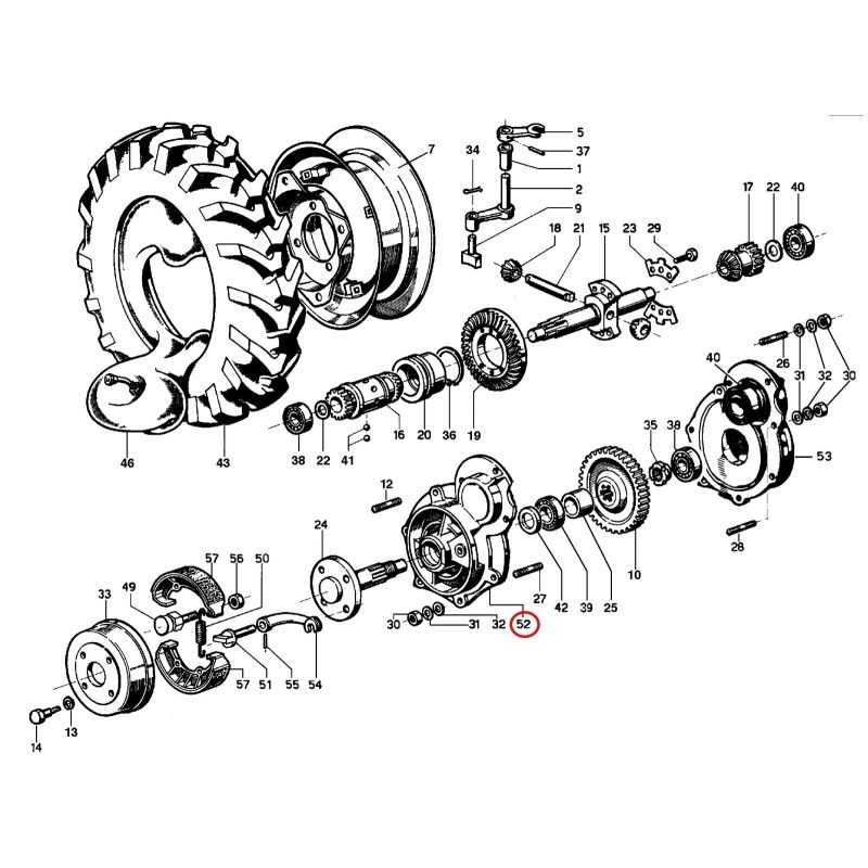 COUVERCLE YF1360205 ORIGINAL OLEOMAC