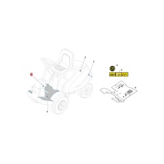LABEL 114358460/0 ORIGINAL STIGA | NewgardenParts.com