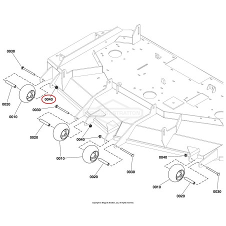 3/8-16 Nylon-Sechskantmutter 5025394SM ORIGINAL BRIGGS & STRATTON