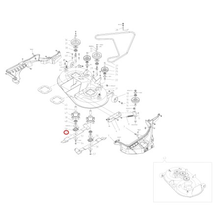 Left blade TS000096R | NewgardenParts.com