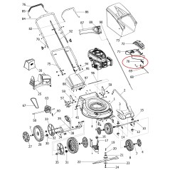 Back Cover Spring RDY0701-17 | NewgardenParts.com