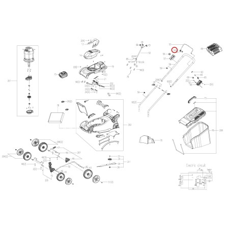 Stop button XR50039667 | NewgardenParts.com