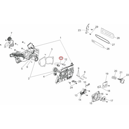 Saugrohr 50310372AR ORIGINAL OLEOMAC | NewgardenParts.com