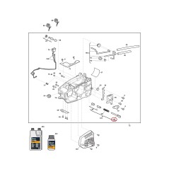 Oil pipe 118804747/0 ORIGINAL STIGA | NewgardenParts.com