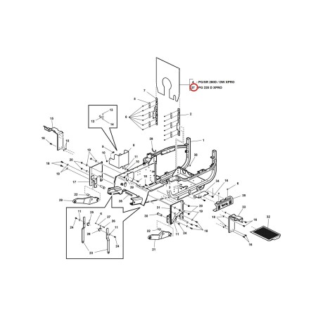 TÔLE DE FERMETURE DU COMPARTIMENT MOTEUR 95338000007 | NewgardenParts.com