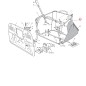 Support d'angle gauche 325032015/0 ORIGINAL STIGA