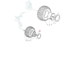 Cache-disque de roue avant 382110252/0 ORIGINAL STIGA | NewgardenParts.com