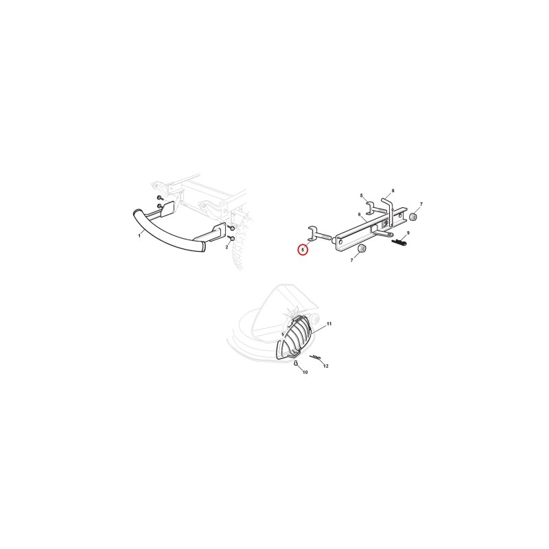 PUNTAL 382650211/0 ORIGINAL STIGA PUNTAL 382650211/0 ORIGINAL STIGA