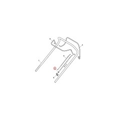 Cable de control de tracción 381030139/0 ORIGINAL STIGA | NewgardenParts.com