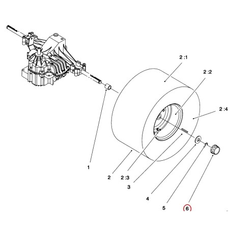 HUBCAP TO-61-9780 ORIGINAL TORO | NewgardenParts.com
