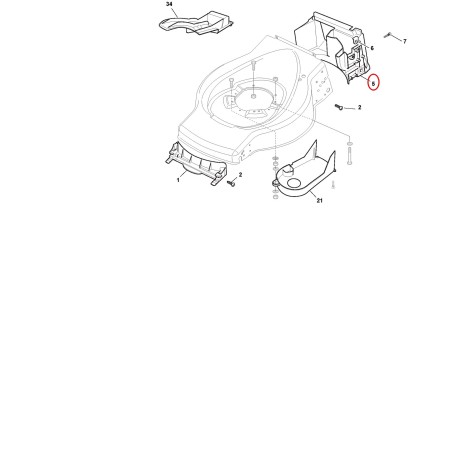 Heckförderband 322108272/2 ORIGINAL STIGA | NewgardenParts.com