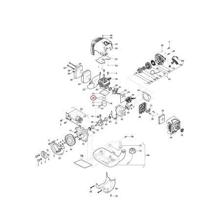 SEGMENTO 118804023/0 ORIGINALE STIGA | NewgardenParts.com