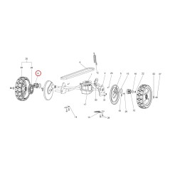 INGRANAGGIO DX CRICCHETTO P3050097 | NewgardenParts.com