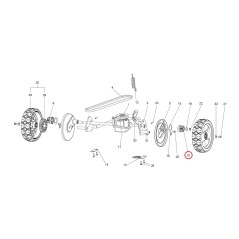 LINKES RATSCHRAUBENZAHNRAD P3050098 | NewgardenParts.com