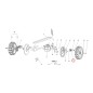 LINKES RATSCHRAUBENZAHNRAD P3050098