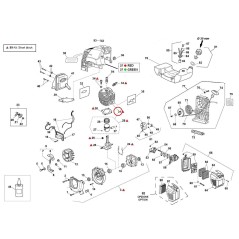 KIT CYLINDRE+PISTOLET ACTIVE 4.5 (40MM) 020012 | NewgardenParts.com