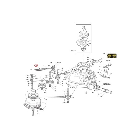 Molla 125430260/1 ORIGINALE STIGA | NewgardenParts.com