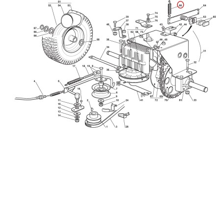 FEDER 119700048/0 ORIGINAL STIGA | NewgardenParts.com