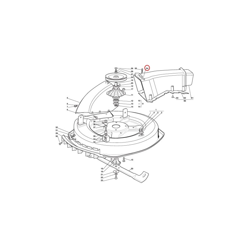 TORNILLO 127510097/1 ORIGINAL STIGA