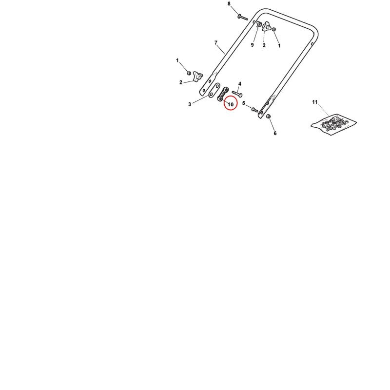Innenplakette 122551575/0 ORIGINAL STIGA