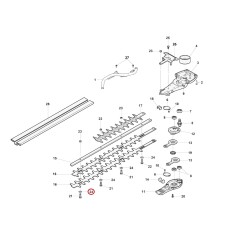 ARANDELA W58040024R ORIGINAL OLEOMAC | NewgardenParts.com