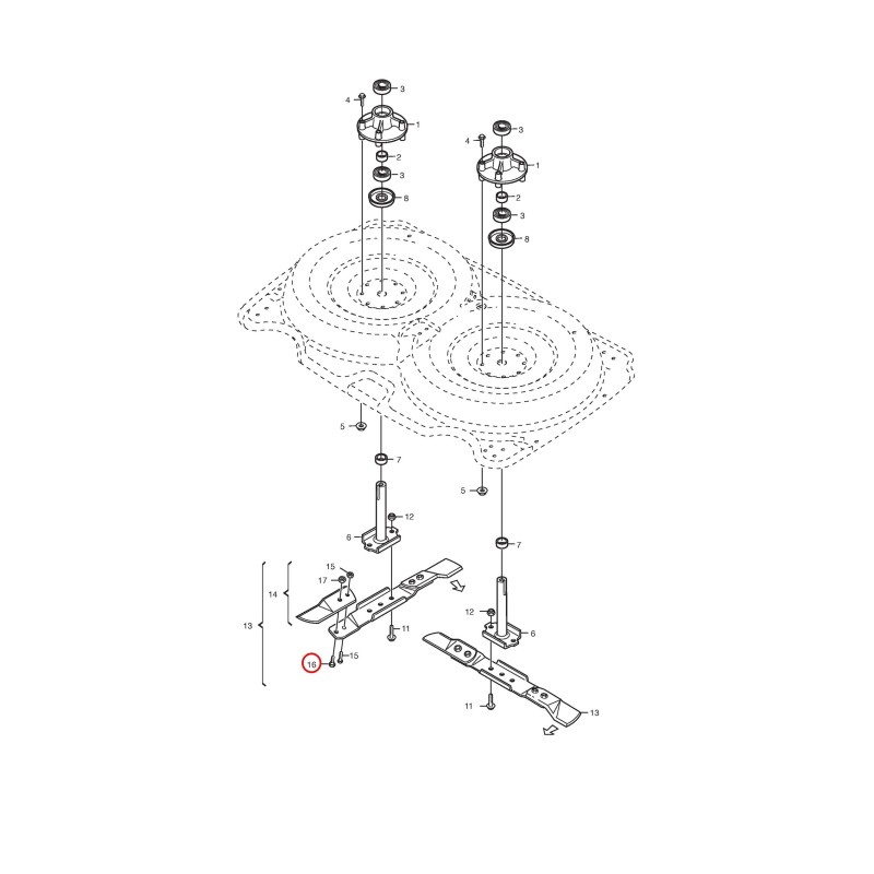 BOLT 1134-4479-01 ORIGINAL STIGA