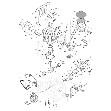 Worm 118800722/0 ORIGINAL STIGA | NewgardenParts.com