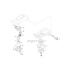 SCREW 112760712/0 ORIGINAL STIGA | NewgardenParts.com