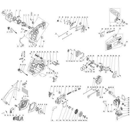 Kit Segmenti standard ZOMAX diametro 30.5 mm 029735 | NewgardenParts.com