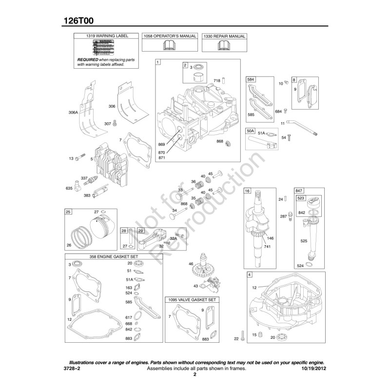 Vite BRIGGS & STRATTON 695759 050468