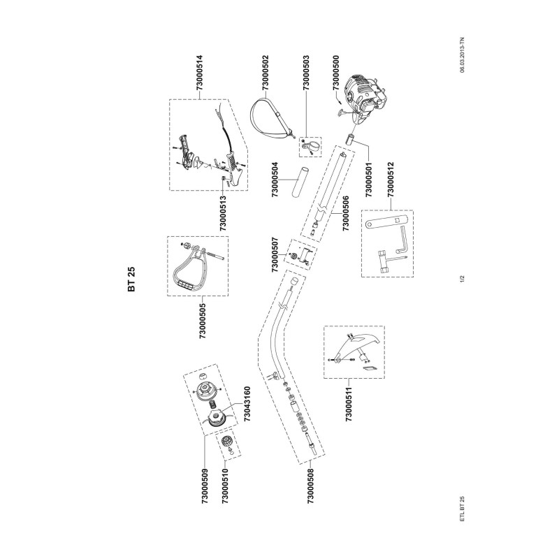 Standard Segment Kit IKRA - MOGATEC diameter 33.5 mm 042335 Standard Segment Kit IKRA - MOGATEC diameter 33.5 mm 042335