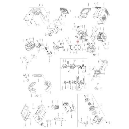KAWASAKI Standard-Segmentkit, Durchmesser 42,5 mm 014963 | NewgardenParts.com