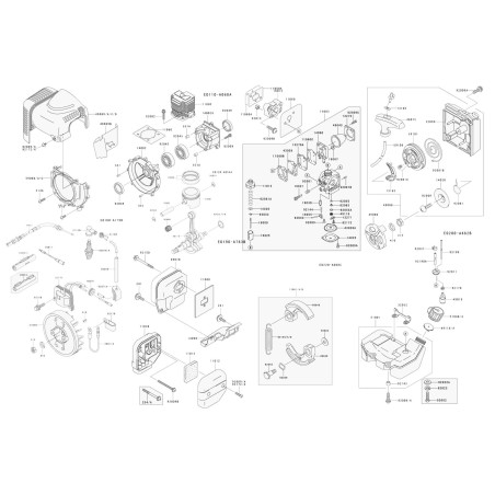 Kit Segmenti standard KAWASAKI diametro 44 mm 003082 | NewgardenParts.com