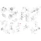 Standard segment kit KAWASAKI diameter 34 mm 011509